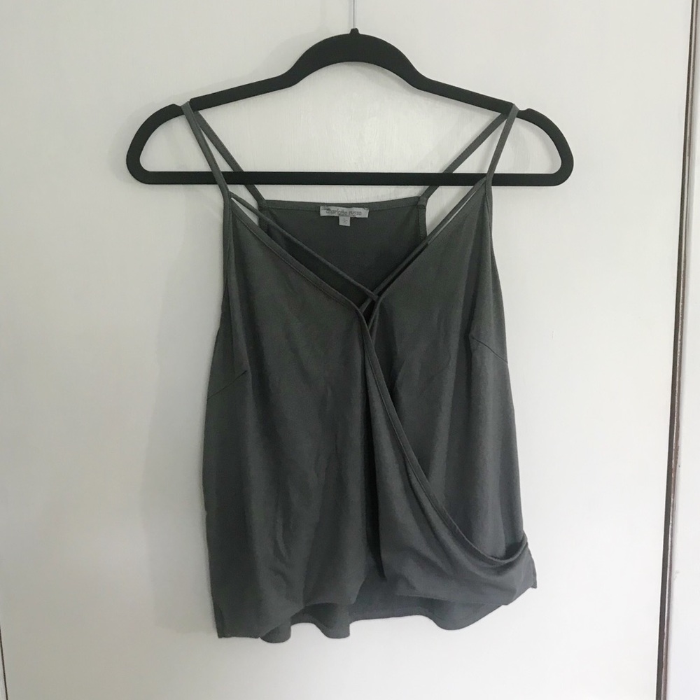 Charlotte Russe criss-cross tank